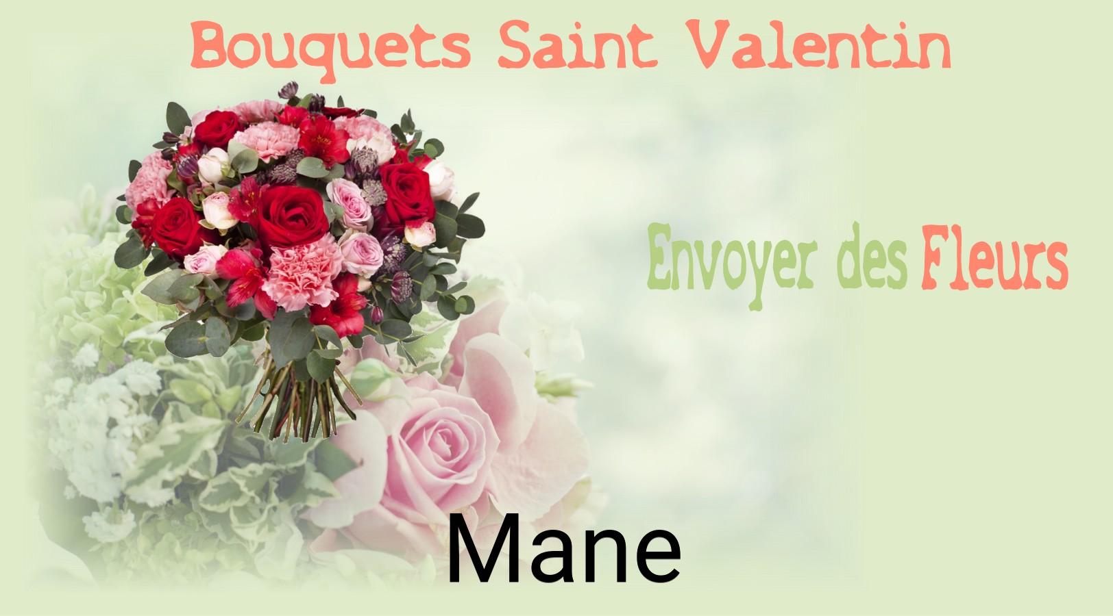 Roses de Saint-Valentin livrées à Mane